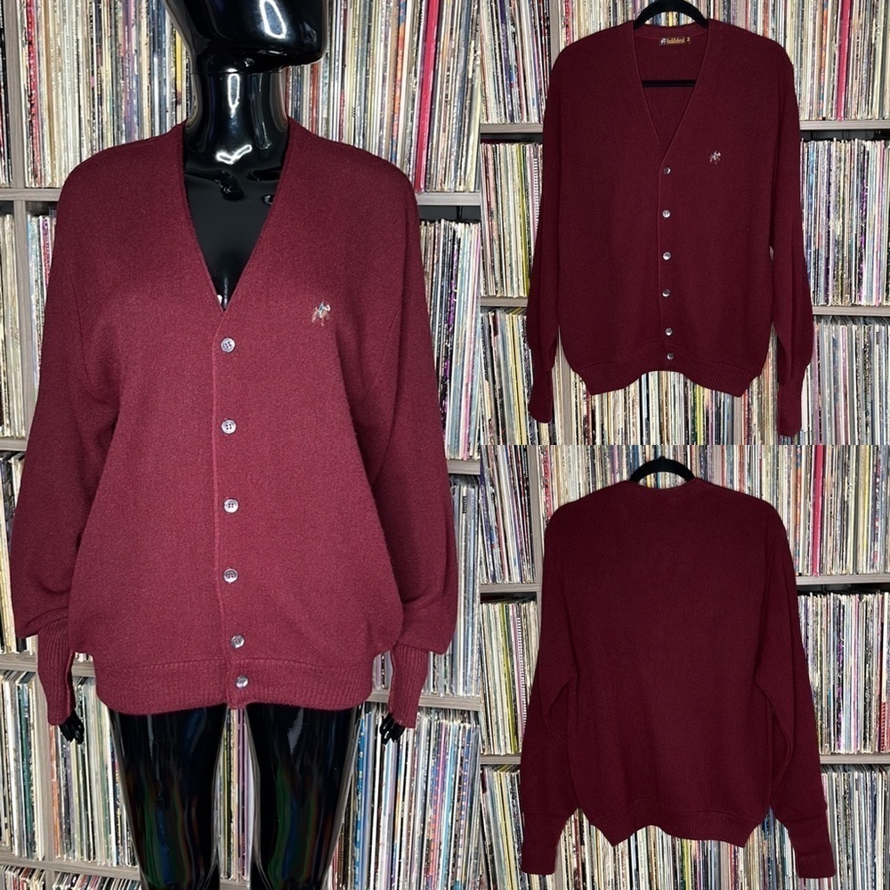 Like New Vintage Saddlebred Grandpa Cardigan in Size Medium